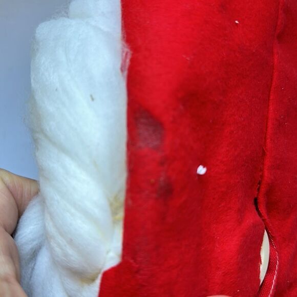 Vintage 1967 Shiny Brite Max Eckhardt Musical Santa Face /Plays Jingle Bells - Picture 5 of 8